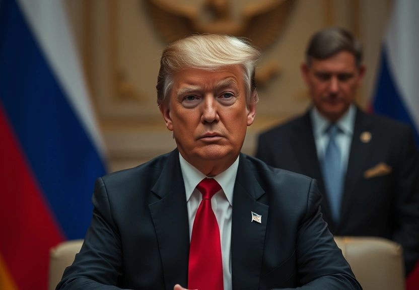 Representação visual de Mudança de Trump: Como um Acordo de Paz Pode Beneficiar a Rússia na Guerra da Ucrânia?