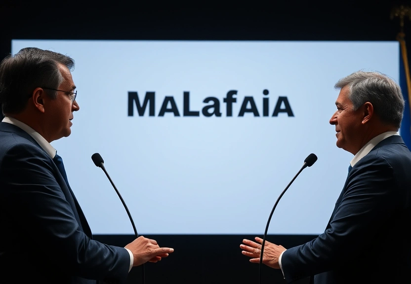 Representação visual de Malafaia critica Tarcísio por omissão em relação a Bolsonaro e STF