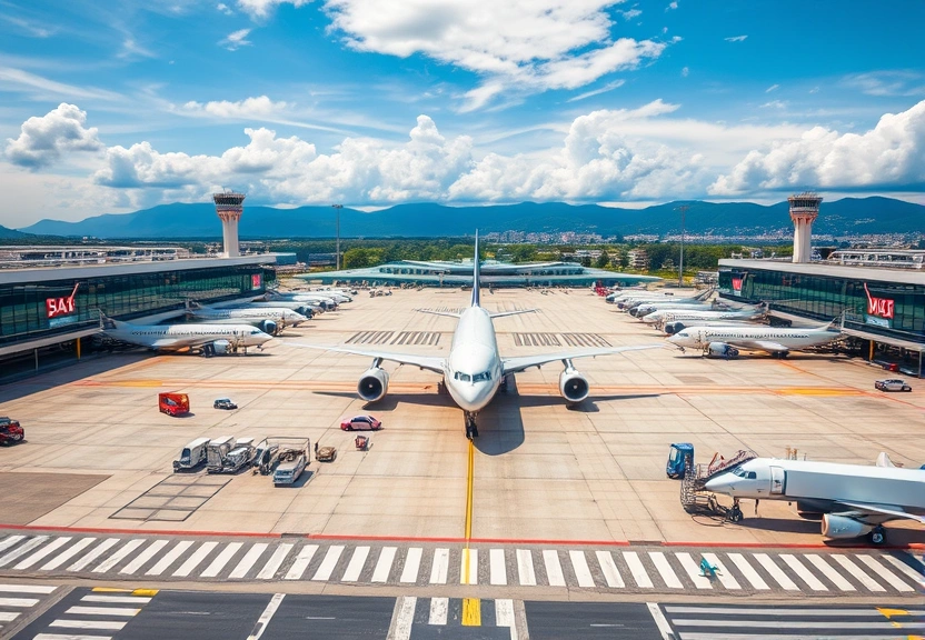 Representação visual de Aeroporto de Bogotá: O Novo Gigante da Aviação na América Latina