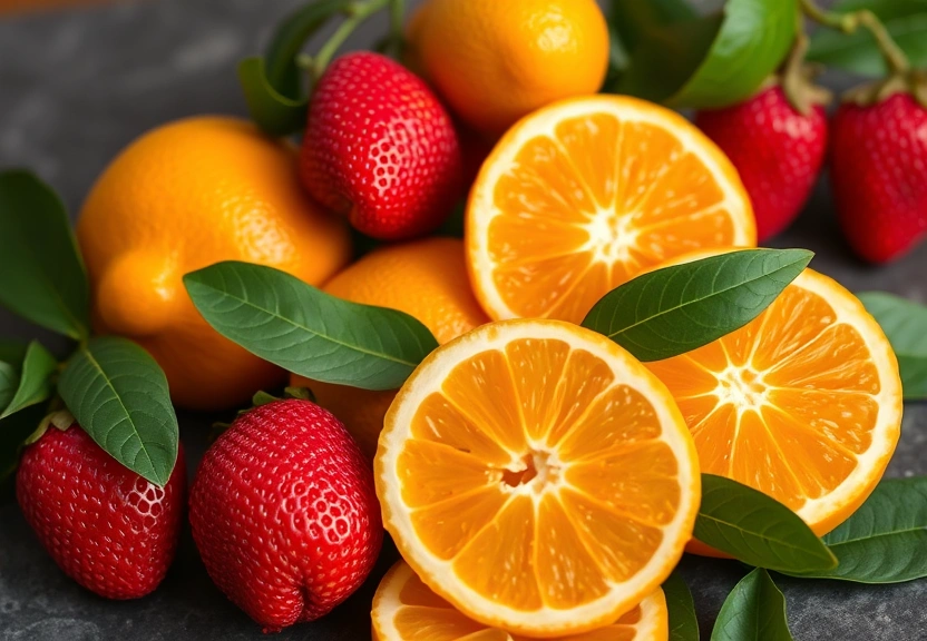 Representação visual de Descubra 7 Frutas Incríveis que Superam a Vitamina C da Laranja