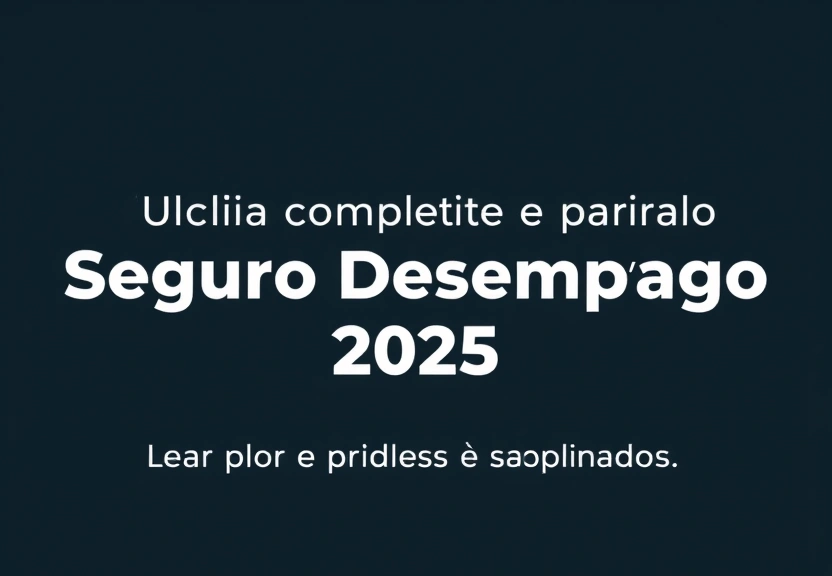 Representação visual de Guia Completo para Solicitar o Seguro Desemprego 2025: Valor e Direitos Explicados