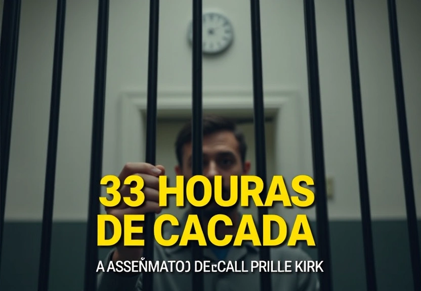 Representação visual de 33 Horas de Caçada: A Prisão do Suspeito do Assassinato de Charlie Kirk