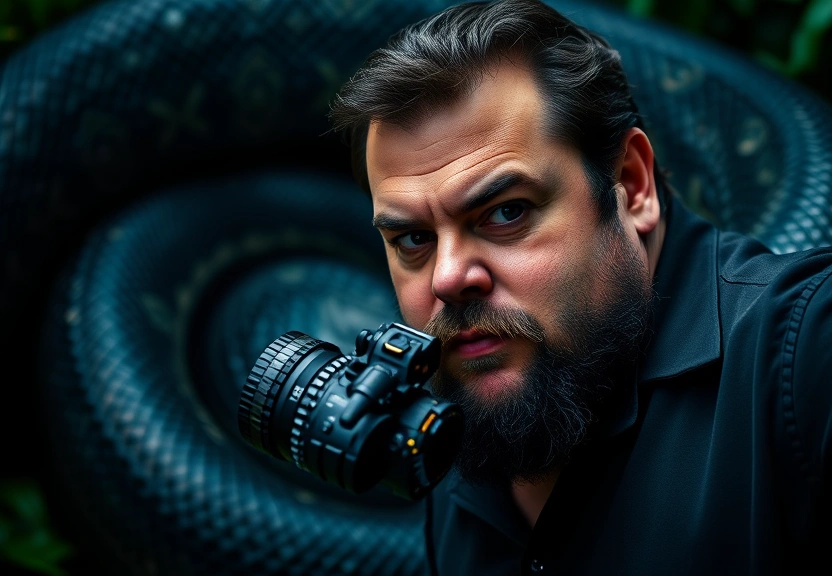 Representação visual de Jack Black e Selton Mello estrelam o reboot de Anaconda; assista ao trailer emocionante!