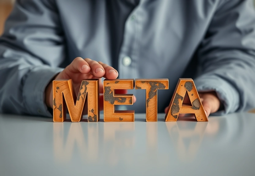 Representação visual de Lucro da Meta, dona do Instagram e WhatsApp, despenca 83% no trimestre