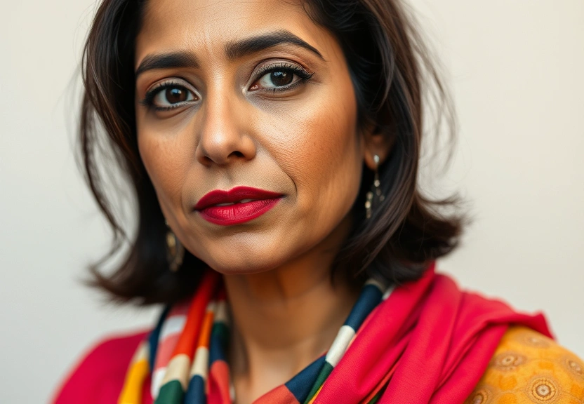 Representação visual de A foto de uma brasileira que se tornou o centro de acusações de fraude eleitoral na Índia.