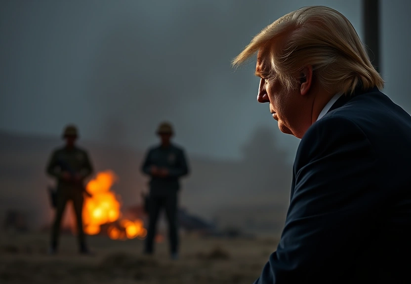 Representação visual de Trump diz que mortes no Irã estão diminuindo, mas não descarta possível ação militar