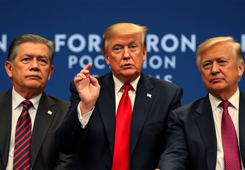 Representação visual de Os recados de Trump sobre Groenlândia, Venezuela e tarifas a líderes globais em Davos em meio a escalada de tensão