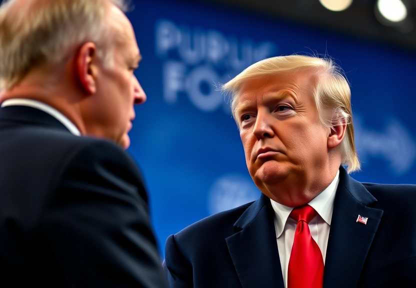 Representação visual de Os recados de Trump sobre Groenlândia, Venezuela e tarifas a líderes globais em Davos em meio a escalada de tensão