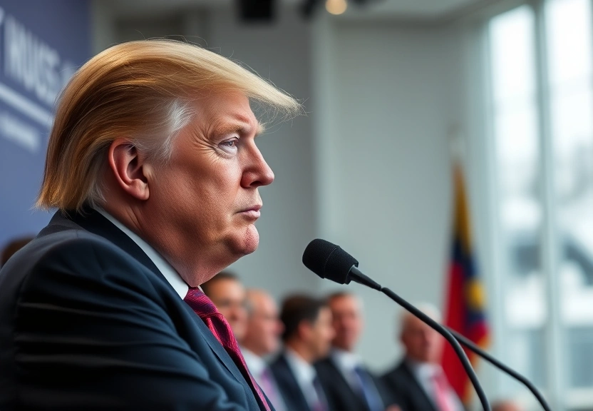 Representação visual de Os recados de Trump sobre Groenlândia, Venezuela e tarifas a líderes globais em Davos em meio a escalada de tensão