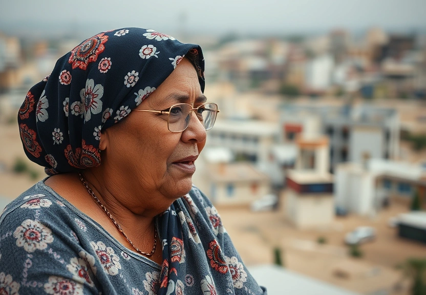 Representação visual de Uma avó escapa da guerra em Gaza e conhece o neto brasileiro: Pedia a Deus que me desse mais tempo de vida para vê-lo